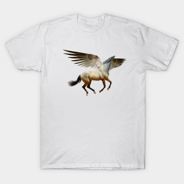 Hammerhead Pegasus T-Shirt by transcendentalaccidentalism